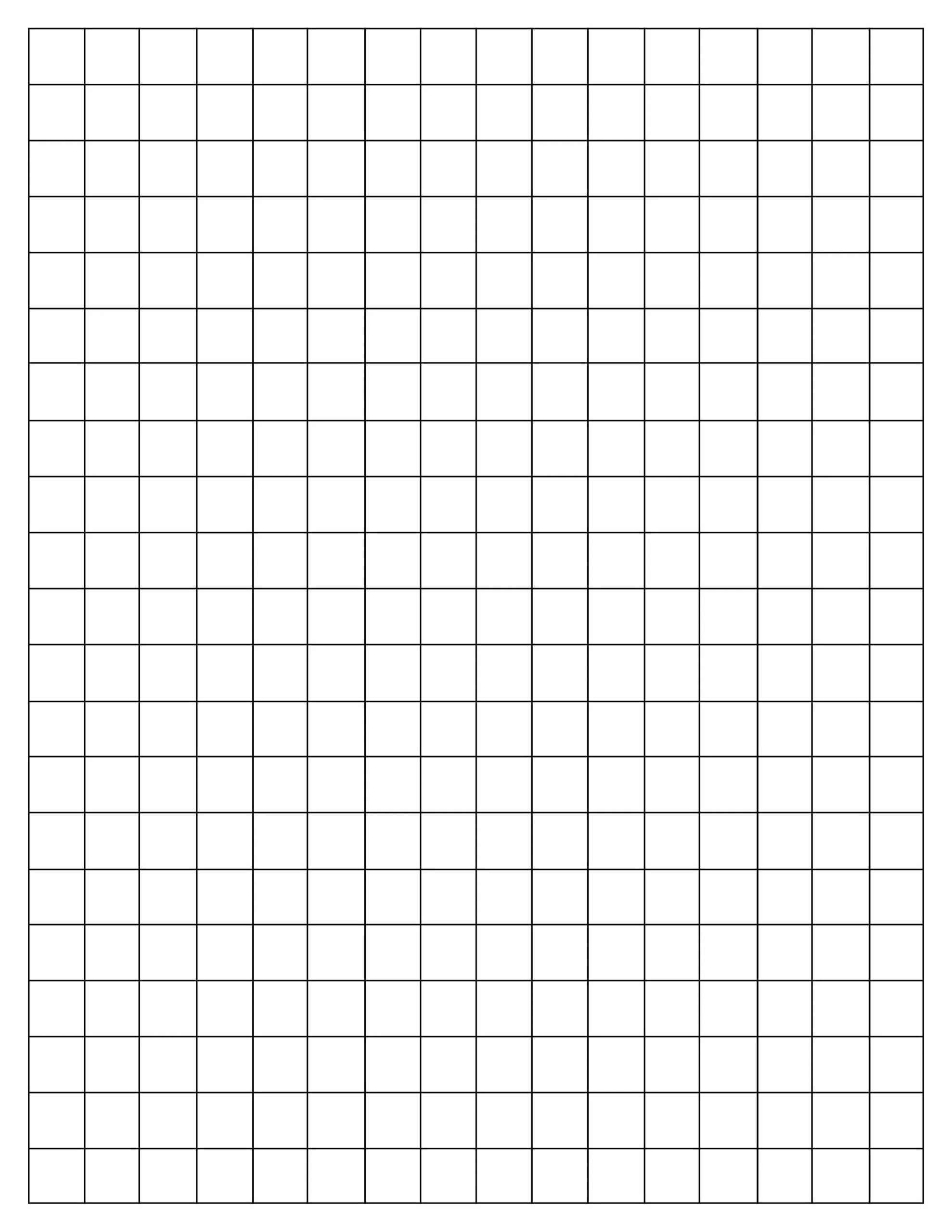 Quarter inch Graph Paper Etsy