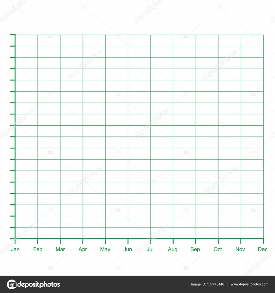 Ratings Line Graph Line Chart Graph Paper Printable Vector Illustration Stock Vector By attaphongw 177445146