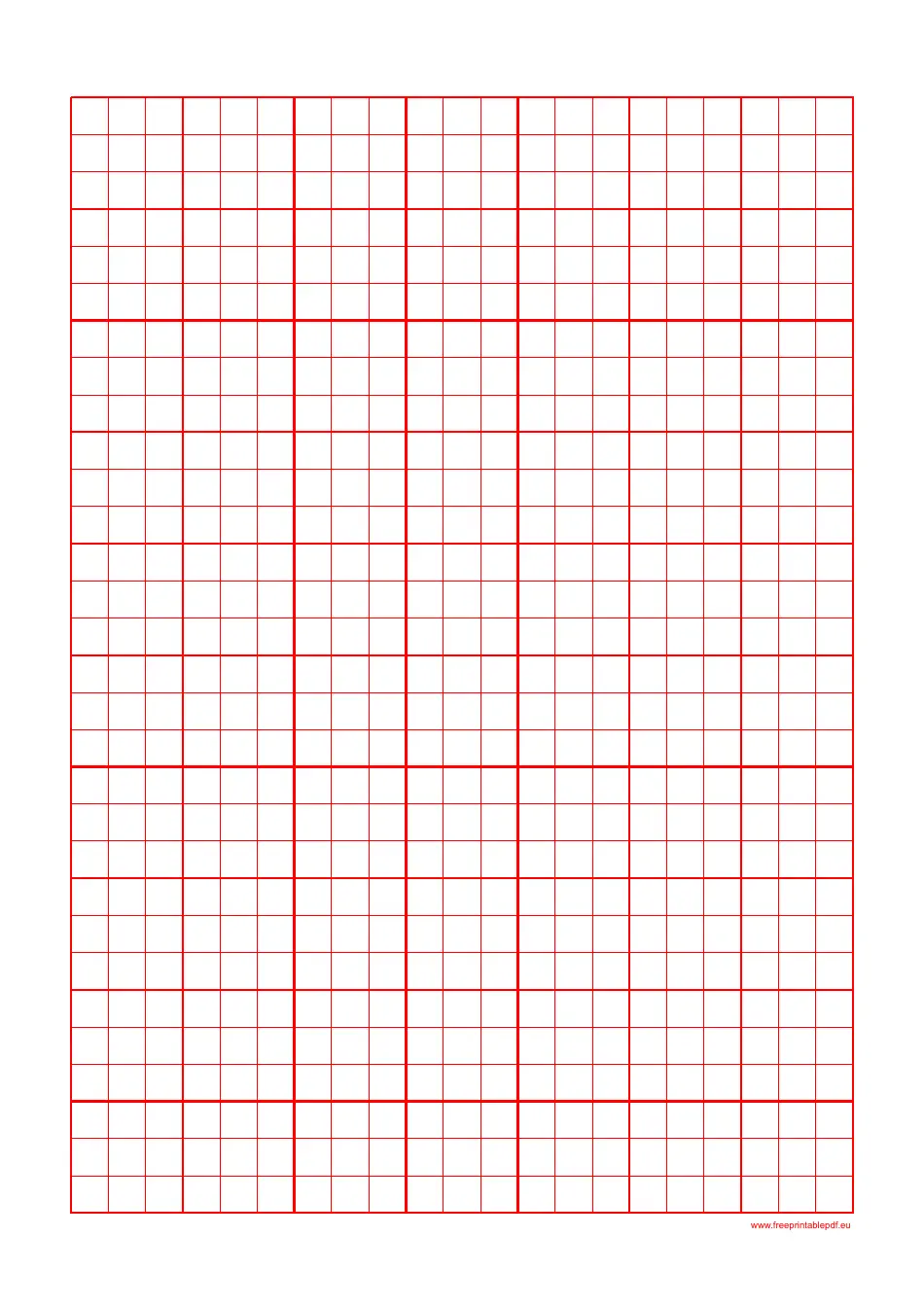 Free Printable Graph Paper