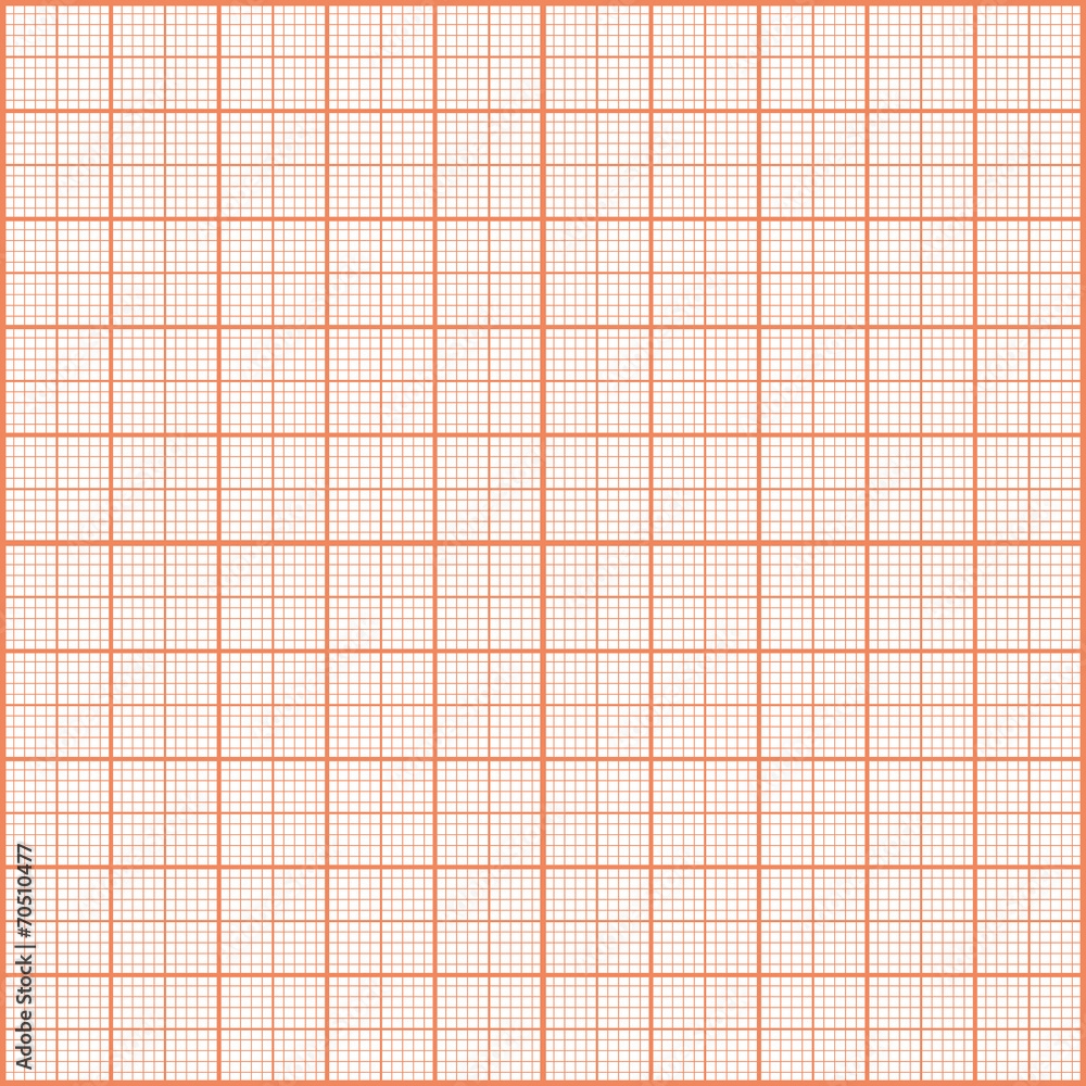 Red Print Texture Graph Paper Stock Vector Adobe Stock