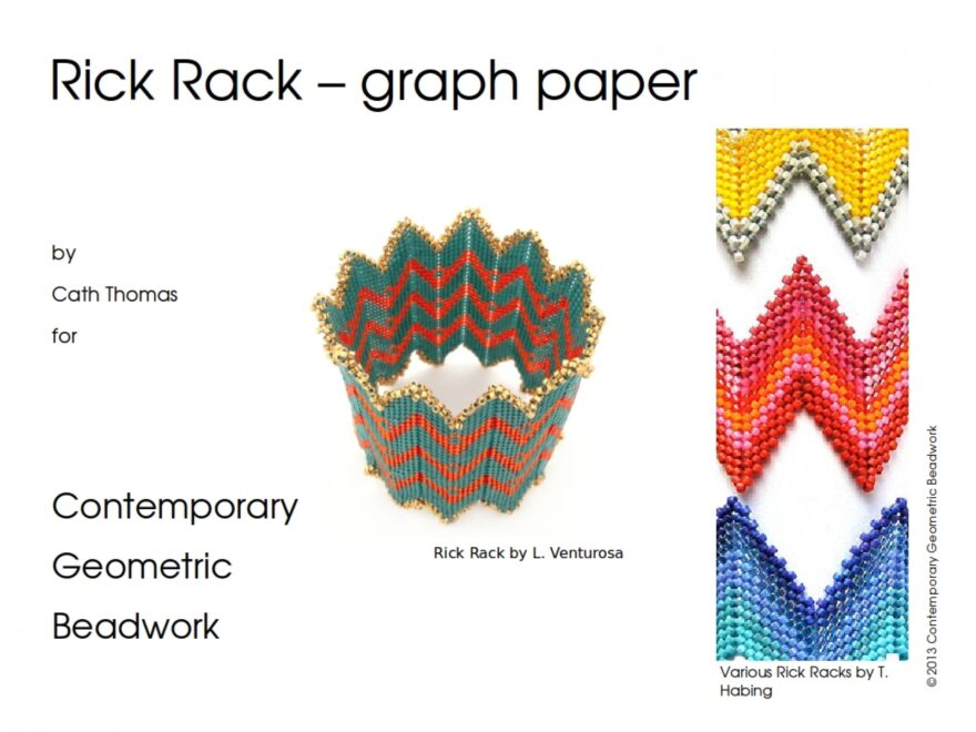 Rick Rack Graph Paper And Instructions Cath Thomas Designs SamohtaC