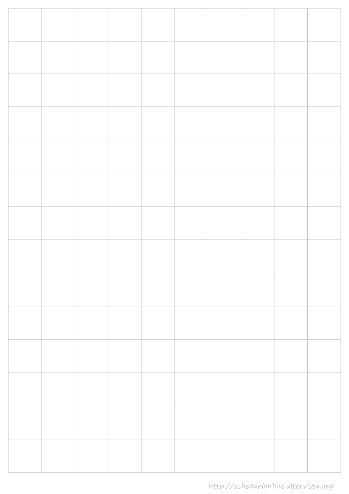 Schedarionline Graph Paper 2cm print 