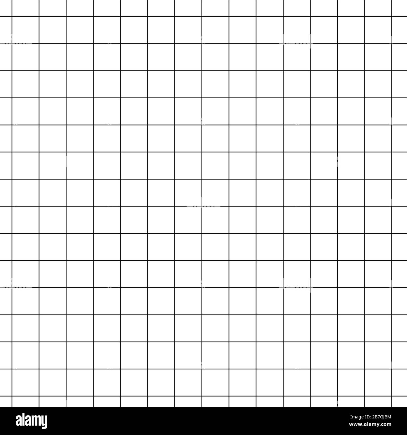 Seamless Millimeter Graph Paper With A Geometric Square Grid Stock Vector Image Art Alamy