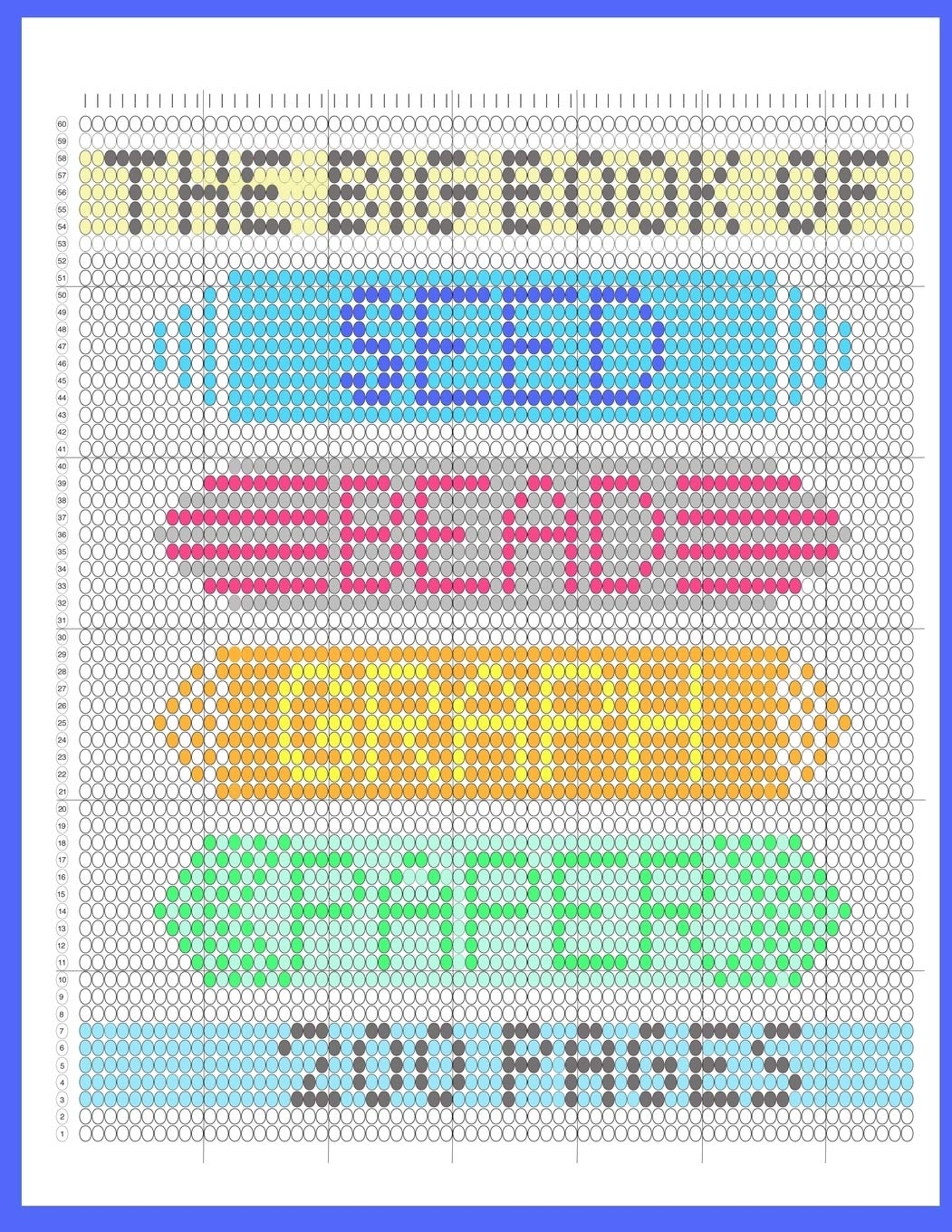 Seed Bead Graph Paper 2025 Www applelady ca