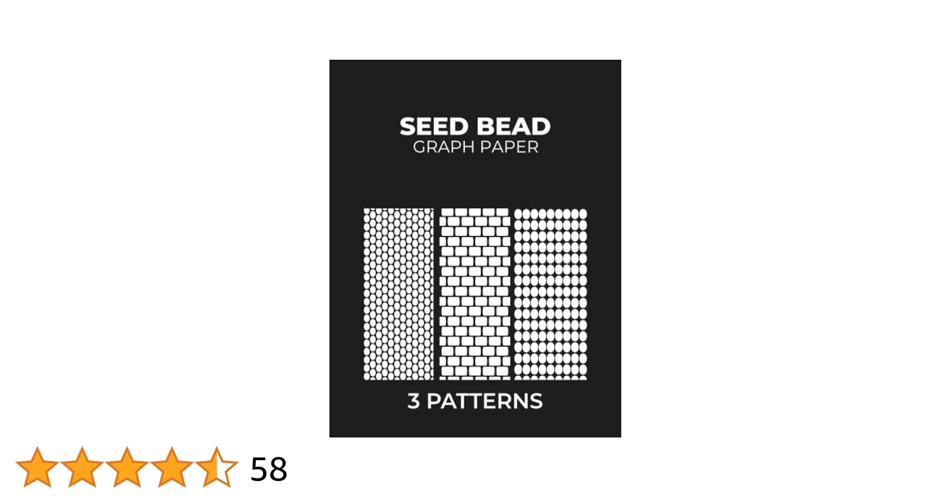Seed Bead Graph Paper Beading Graph Paper With Various Patterns Peyote Brick And Square Loom To Create And Keep All Your Beadwork In One Place Russell Susan 9798427384544 Amazon Books