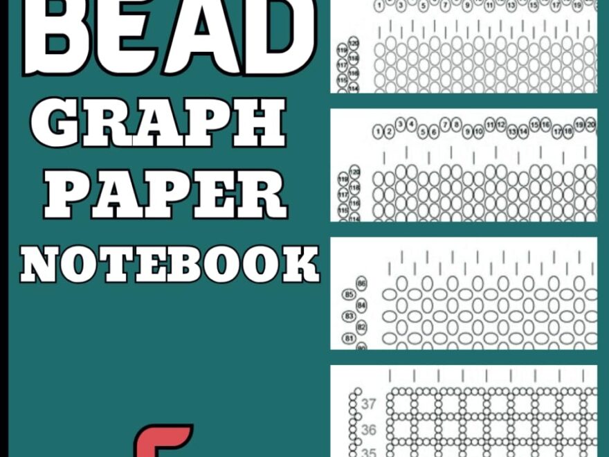 Seed Bead Graph Paper Notebook Multiple Seed Bead Patterns Graph Paper For Your Beading Project Beading Graph Paper To Create Your Own Beadwork Angle 1x1 Right Angle 3x3 Brick Stitch
