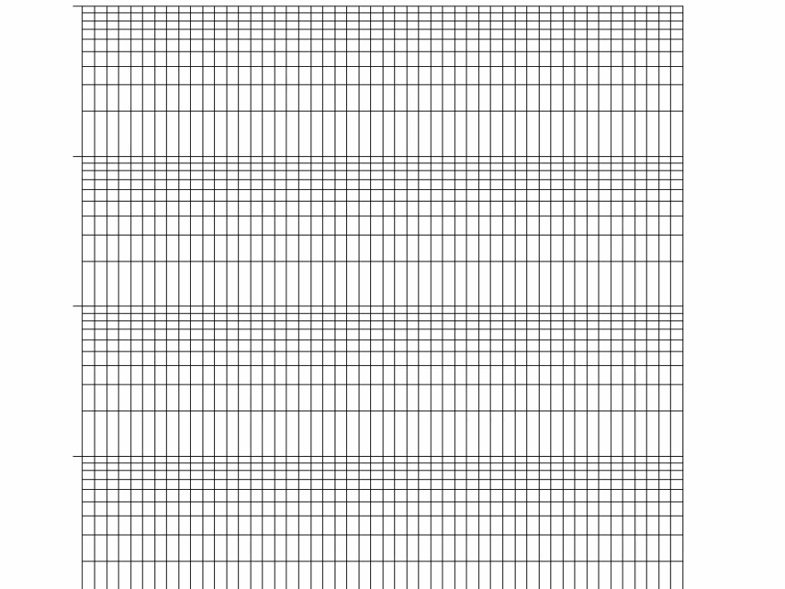 Semi log Graph Paper Template Download Printable PDF Templateroller