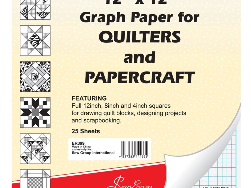 Sew Easy Quilters Graph Paper 12 X 12 Inches EBay