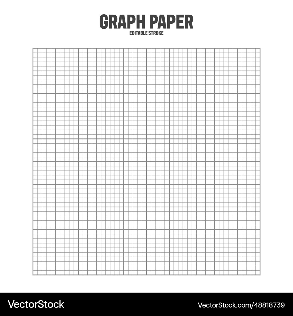 Free Editable Graph Paper Template