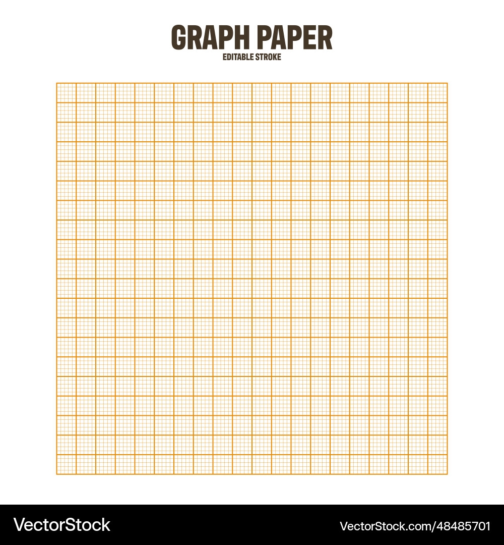 Graph Paper Template Editable