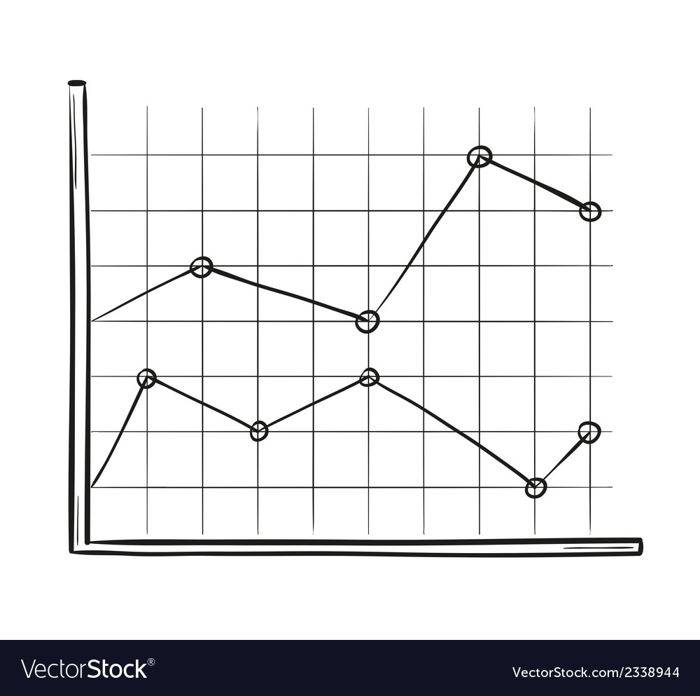 Graph Outline Black And White