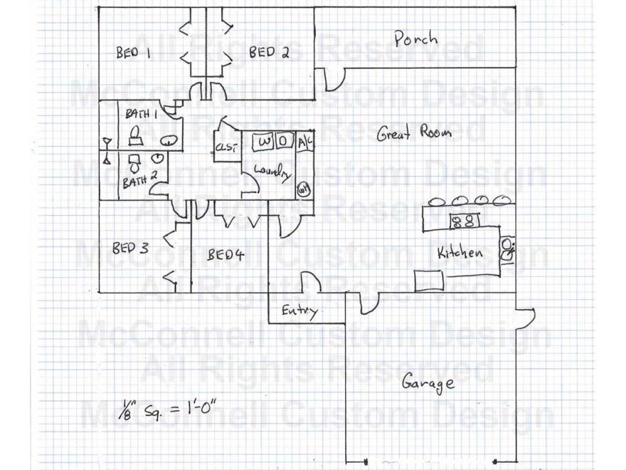 Sketch Your Ideas For A Custom Home In St Johns County Florida