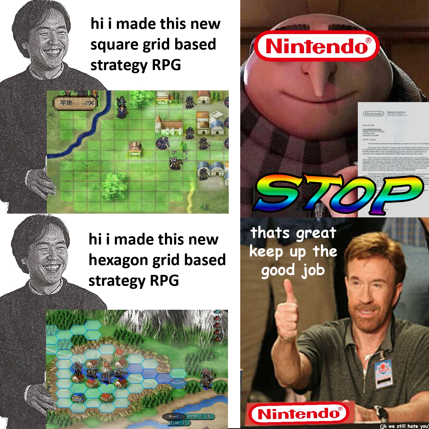 Hexagon Graph Bro Meme