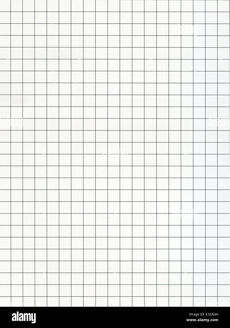 Squared Graph Paper Technical Precision Matrix Black Lines Stock Photo Alamy