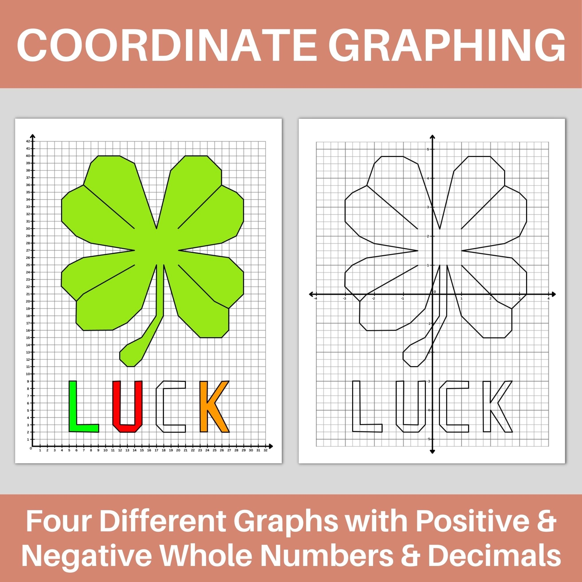St Patrick s Day Shamrock Coordinate Graphing Plotting Points Ordered Pairs Mystery Picture Made By Teachers St Patrick s Day Shamrock Coordinate Graphing Plotting Points Ordered Pairs Mystery Picture Made By Teachers