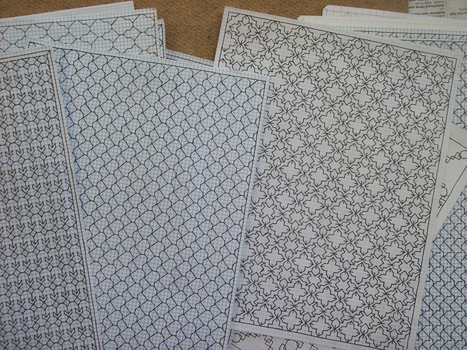 Studio Learning Graph Paper At The Kitchen Table