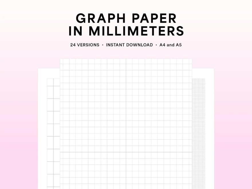 Superduo Graph Paper Etsy Canada