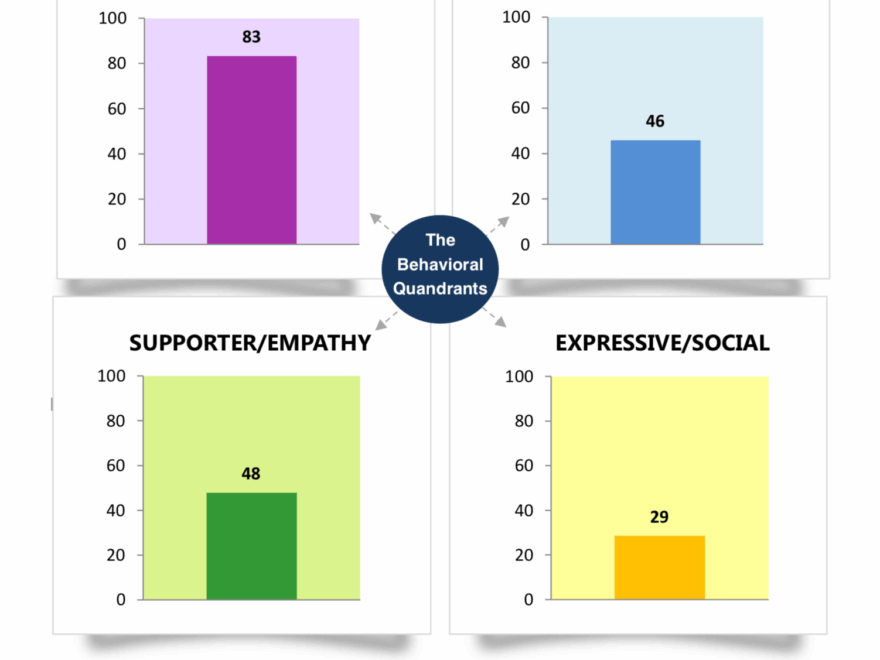 The Behavioral Quadrants The Hire Talent
