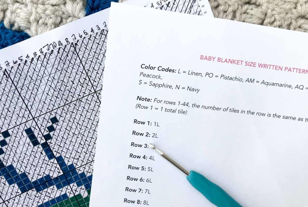 Free Crochet Graph Paper