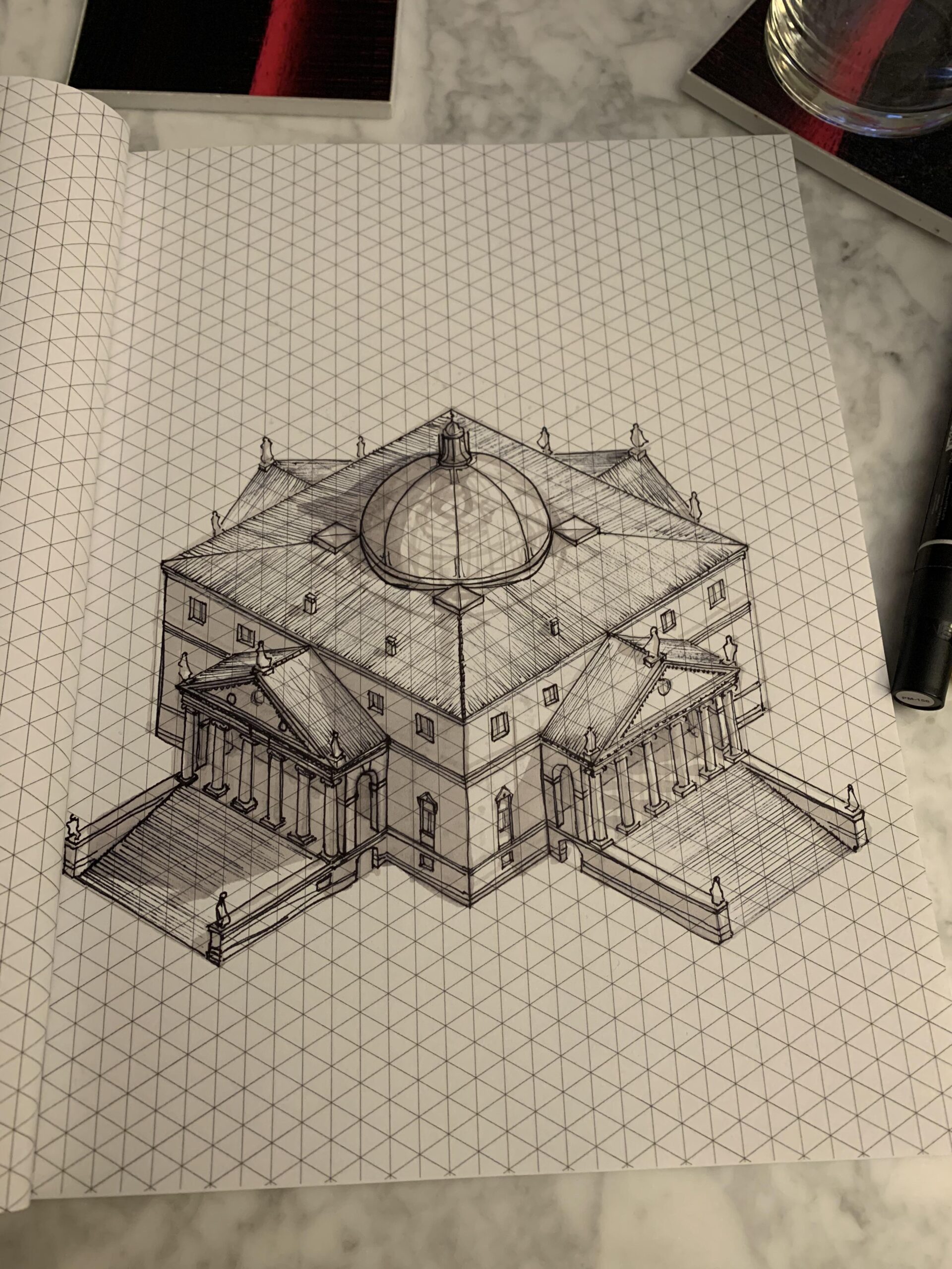 Cool Drawings On Isometric Graph Paper