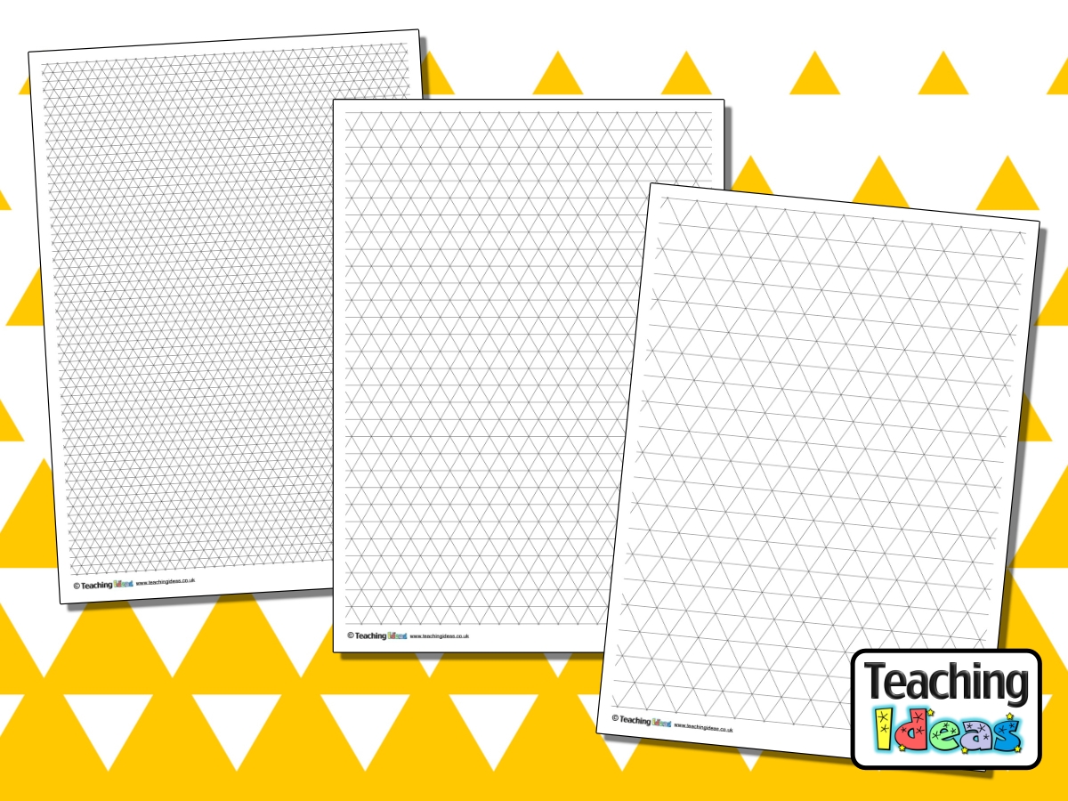 Triangle Graph Paper Printable