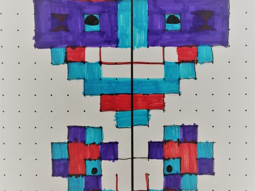 Using Graph Paper To Make Art And Develop Math Skills Everyone Can Learn Math