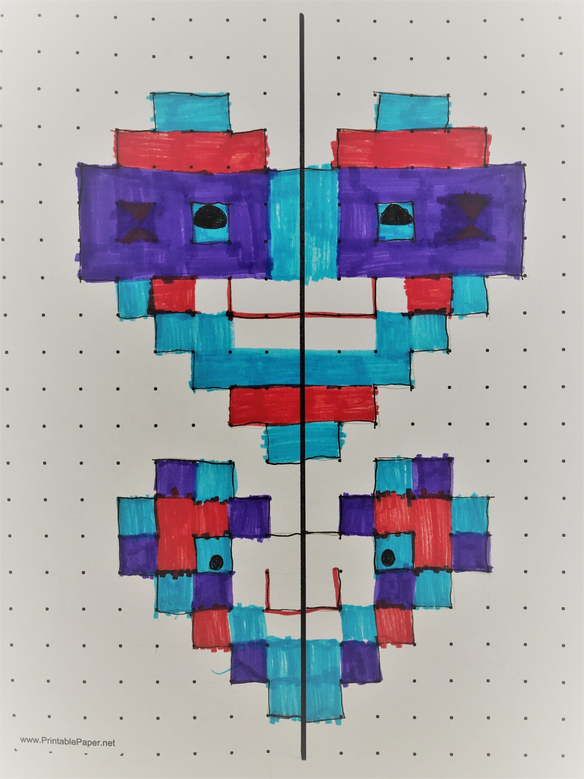 Using Graph Paper To Make Art And Develop Math Skills Everyone Can Learn Math
