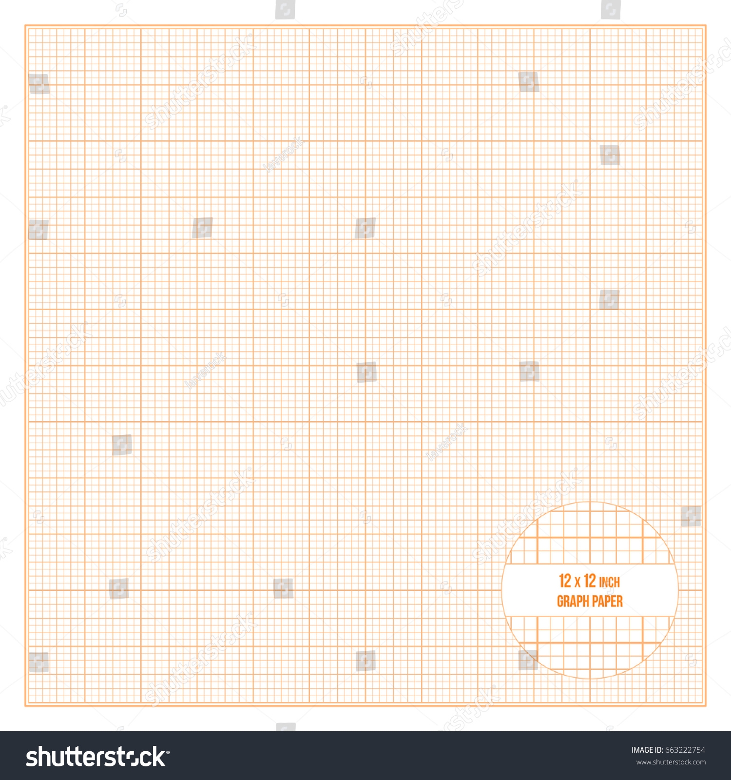12 X 12 Graph Paper