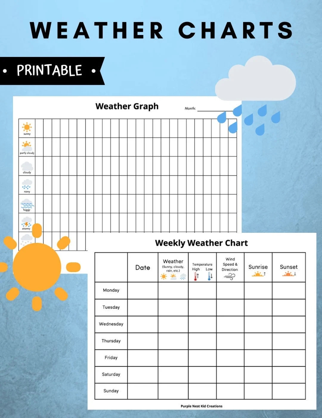 Weather Charts Weather Graph Weather Graph Worksheet Morning Activity Temperature Digital Download Educational Printable Homeschool Etsy Weather Charts Weather Graph Weather Graph Worksheet Morning Activity Temperature Digital Download Educational Printable Homeschool Etsy