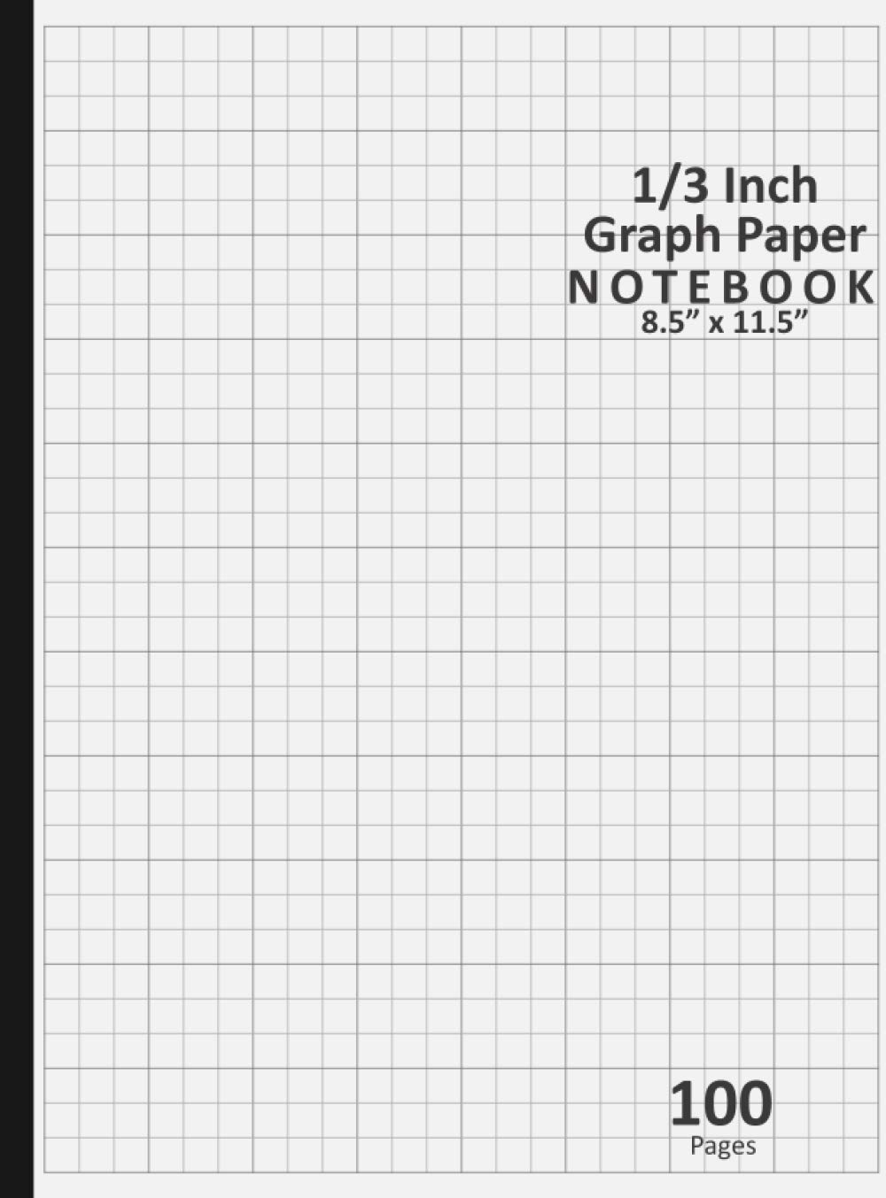 1 3 Inch Graph Paper 3 Squares Per Inch 1 3 Squares Grid Rule Notepad Architecture Engineering Science Graphing Notebook Art Drawing 8 5 X 11 5 100 Pages  1 3 Inch Graph Paper 3 Squares Per Inch 1 3 Squares Grid Rule Notepad Architecture Engineering Science Graphing Notebook Art Drawing 8 5 X 11 5 100 Pages