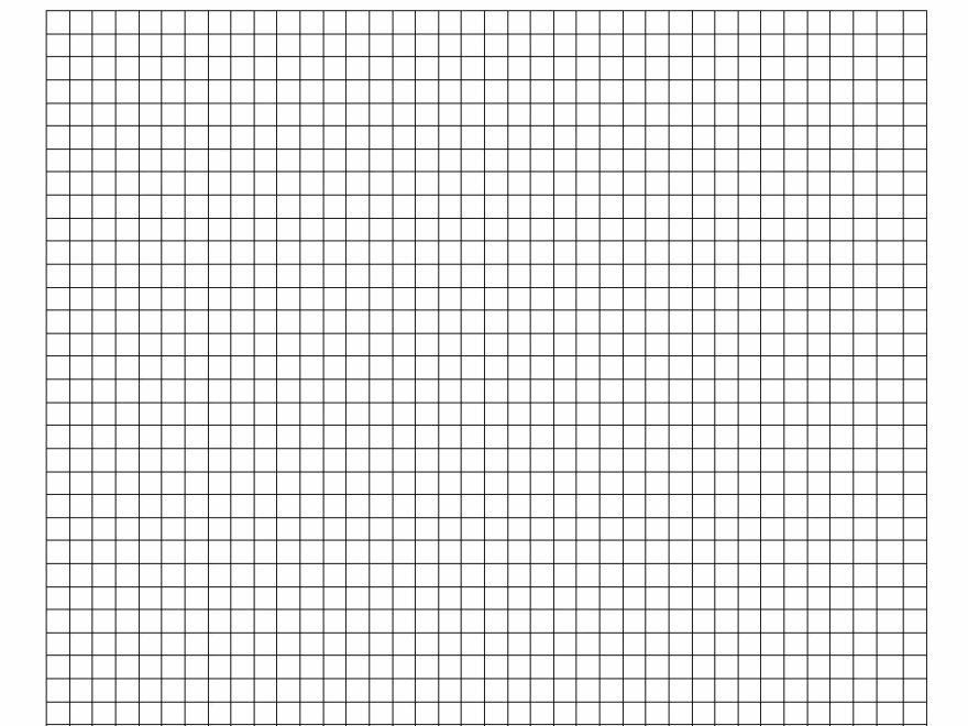 1 4 Inch Grid Paper Template For Teachers For Students Download Printable PDF Templateroller