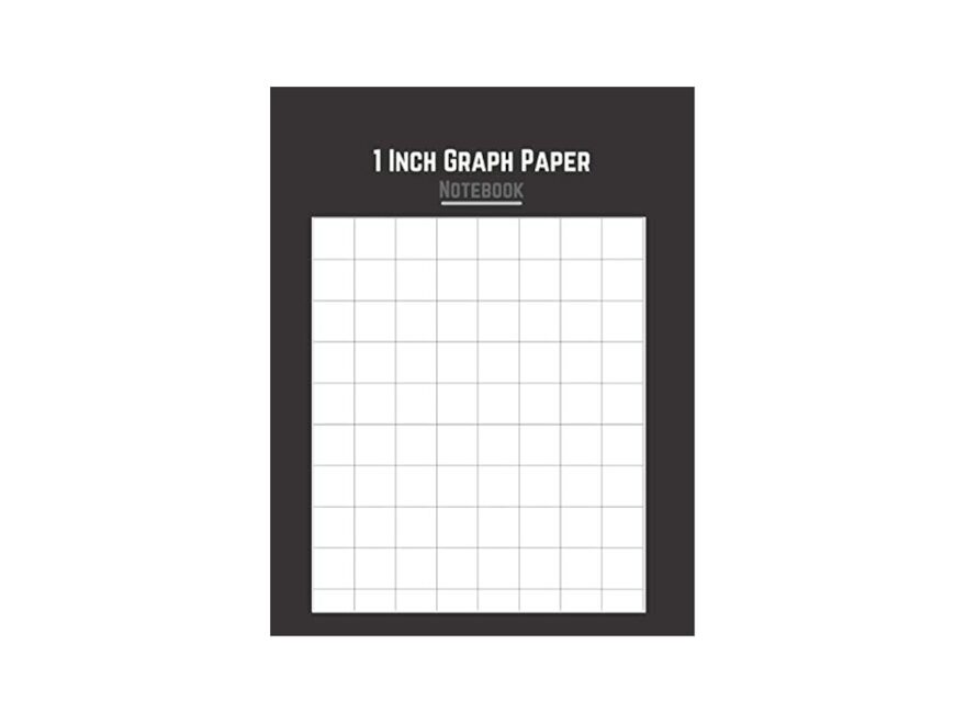 1 Inch Graph Paper Notebook A4 Size With 8x10 Squares 80 Boxes Per Page 1 In Squares Double Sided Printing Non Perforated Notebook With Thick Solid Line Large Square Grids Publications
