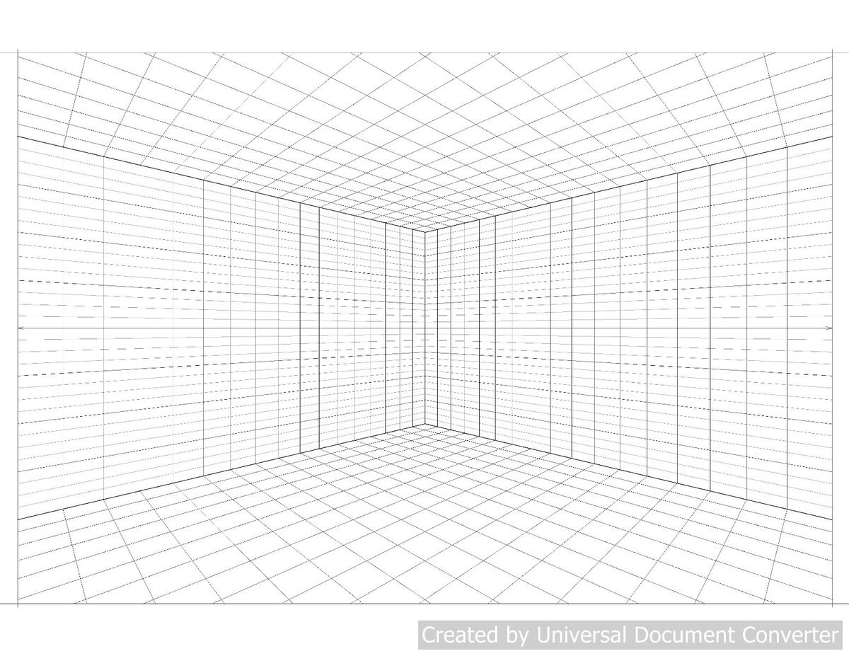 10 Pack Large Interior Room Grid Layout 2 Point Perspective 36 X 24 EBay