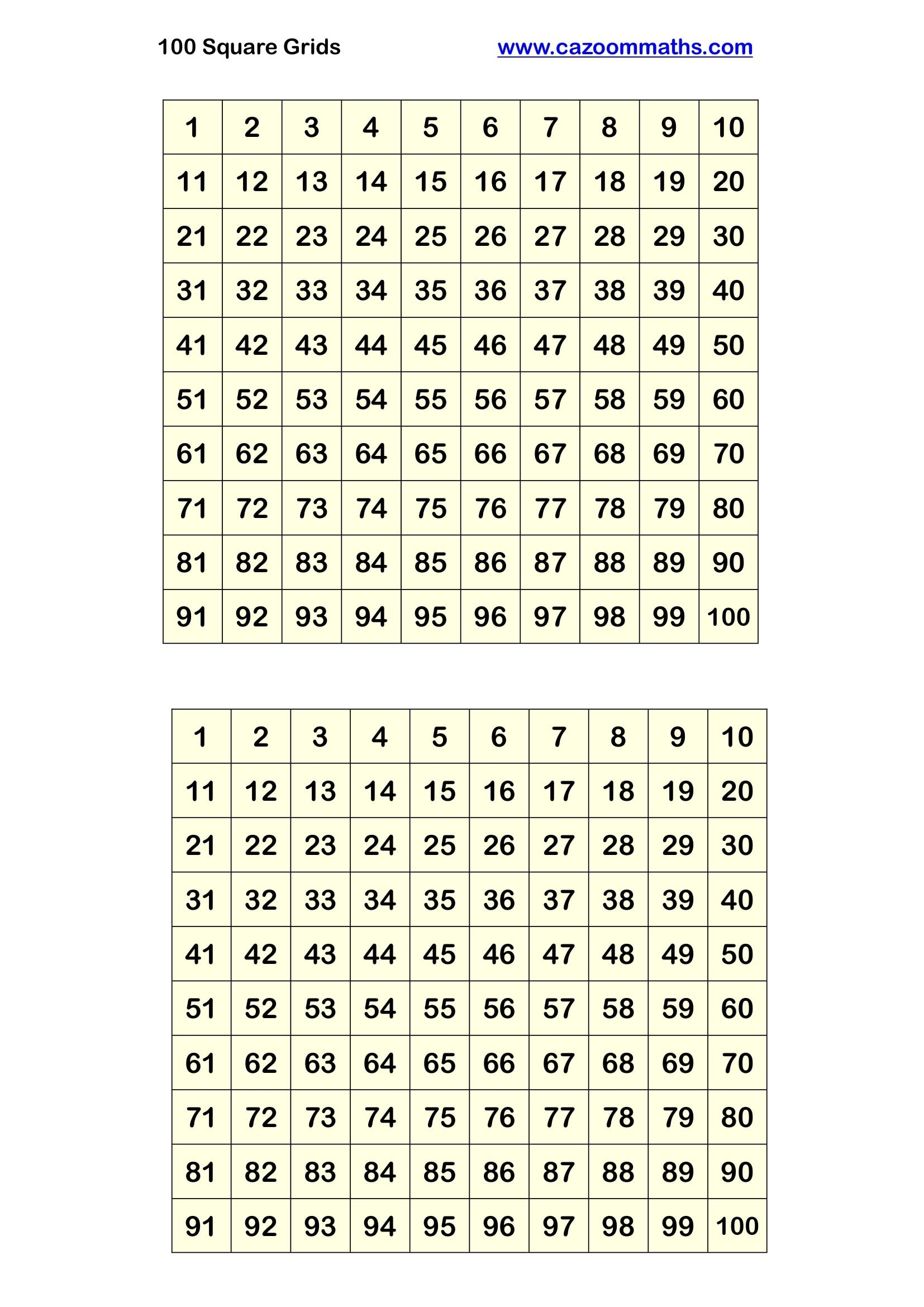 Printable Graph Paper 2 Graphs One Page
