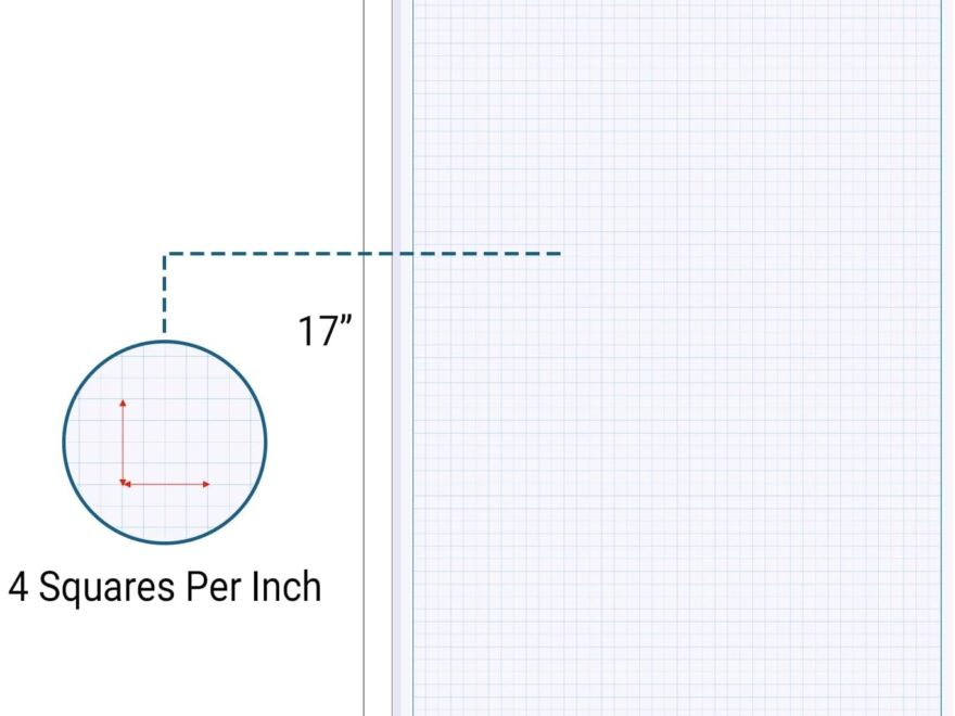 11 X 17 Paper ALVIN 8x8 Grid Paper Pad 50 Sheets Acid Free 11 x17 For Drafting Design Alvin 11x17 Grid