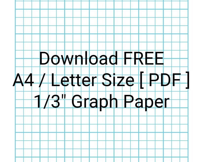 14 Free Printable Graph Paper Templates PDF
