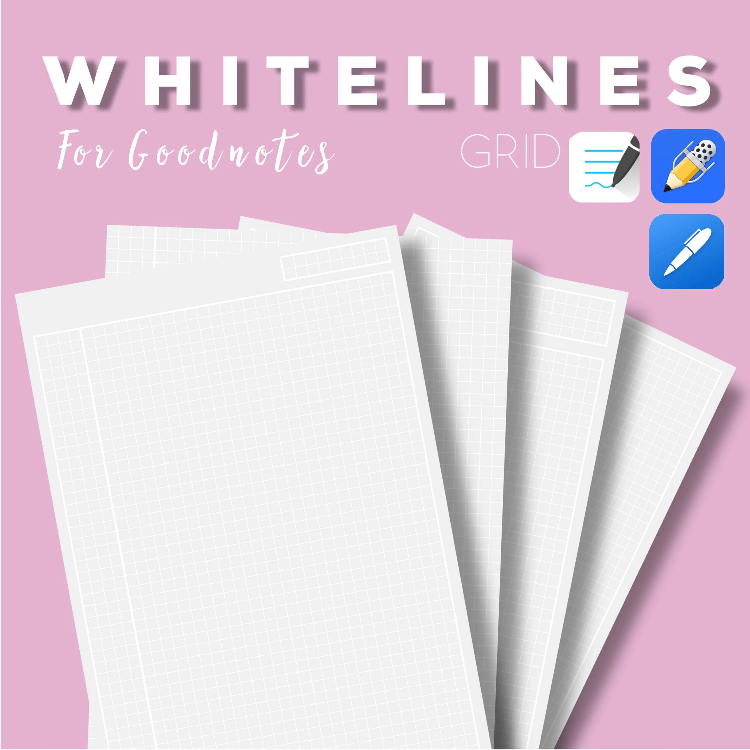 Whitelines Graph Paper Printable Whitelines Graph Paper Printable