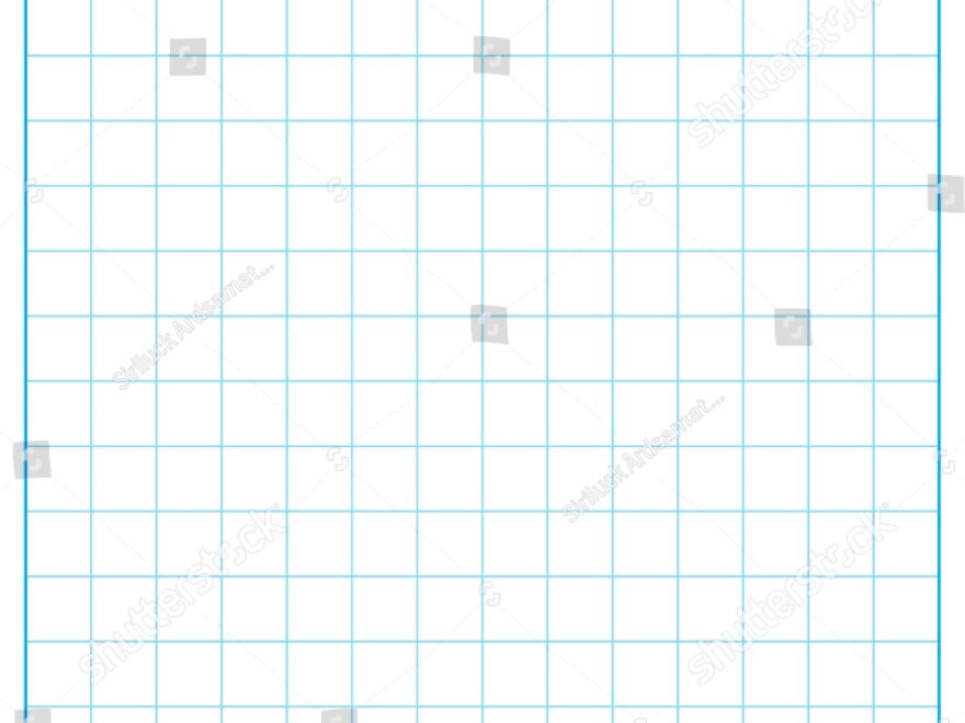 2 Inch Grid Printable Graph Paperblue Stock Vector Royalty Free 616220162 Shutterstock