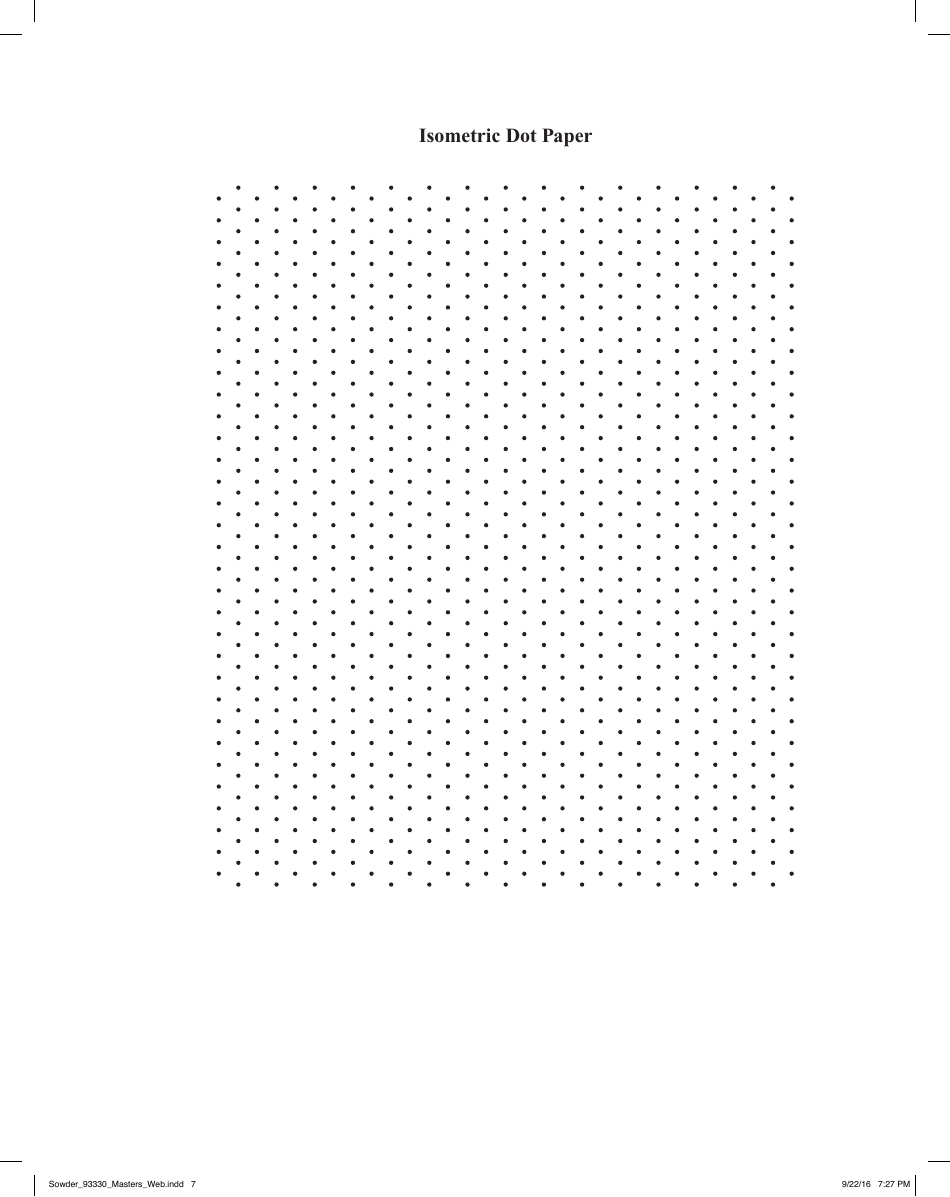 Printable Graph Paper Printable Dot Paper Drawing