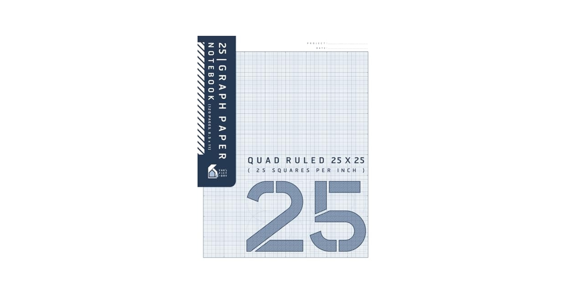 25 Graph Paper Notebook Quad Ruled 25x25 25 Squares Per Inch Minimalist Graph Paper For Students And Designer 8 5 X 11 120 Pages White Blue Cover Edition Yak s Factory Amazon Books 25 Graph Paper Notebook Quad Ruled 25x25 25 Squares Per Inch Minimalist Graph Paper For Students And Designer 8 5 X 11 120 Pages White Blue Cover Edition Yak s Factory Amazon Books