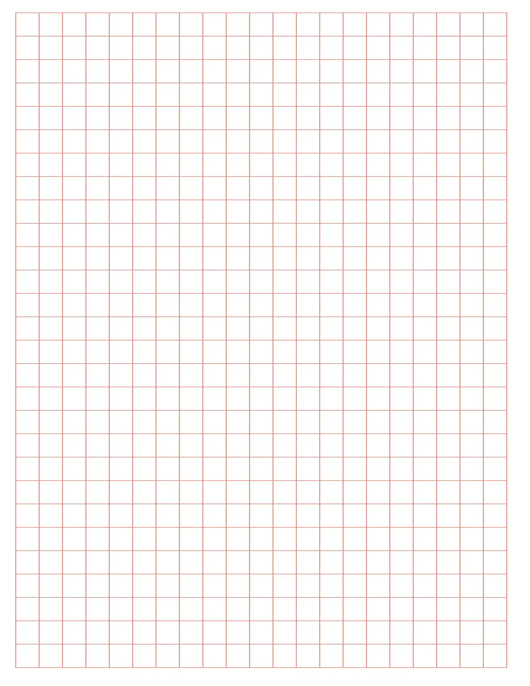 3 8 0 375 Inch Printable Graph Paper Includes Multiple Grid Color Options Etsy
