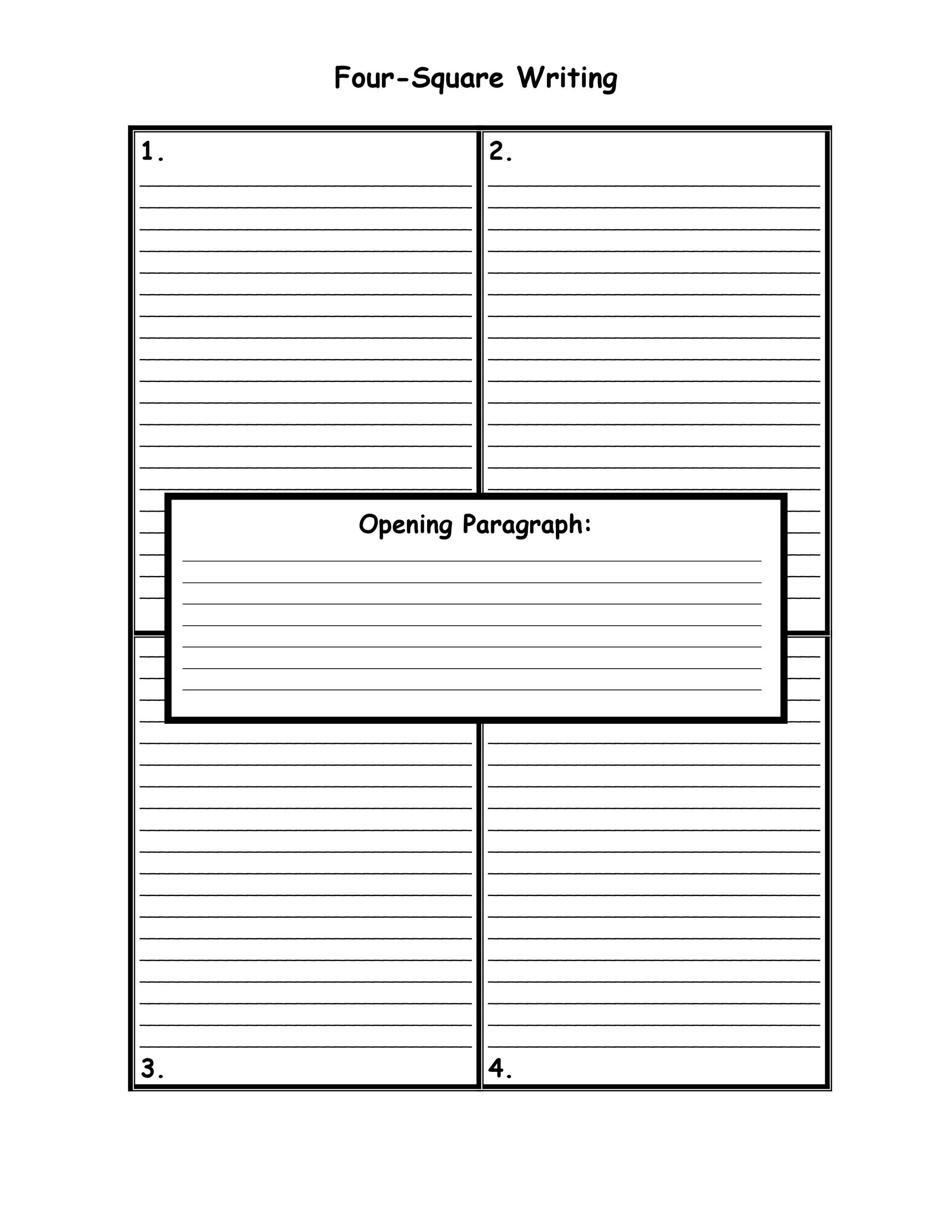 32 Printable Lined Paper Templates TemplateLab