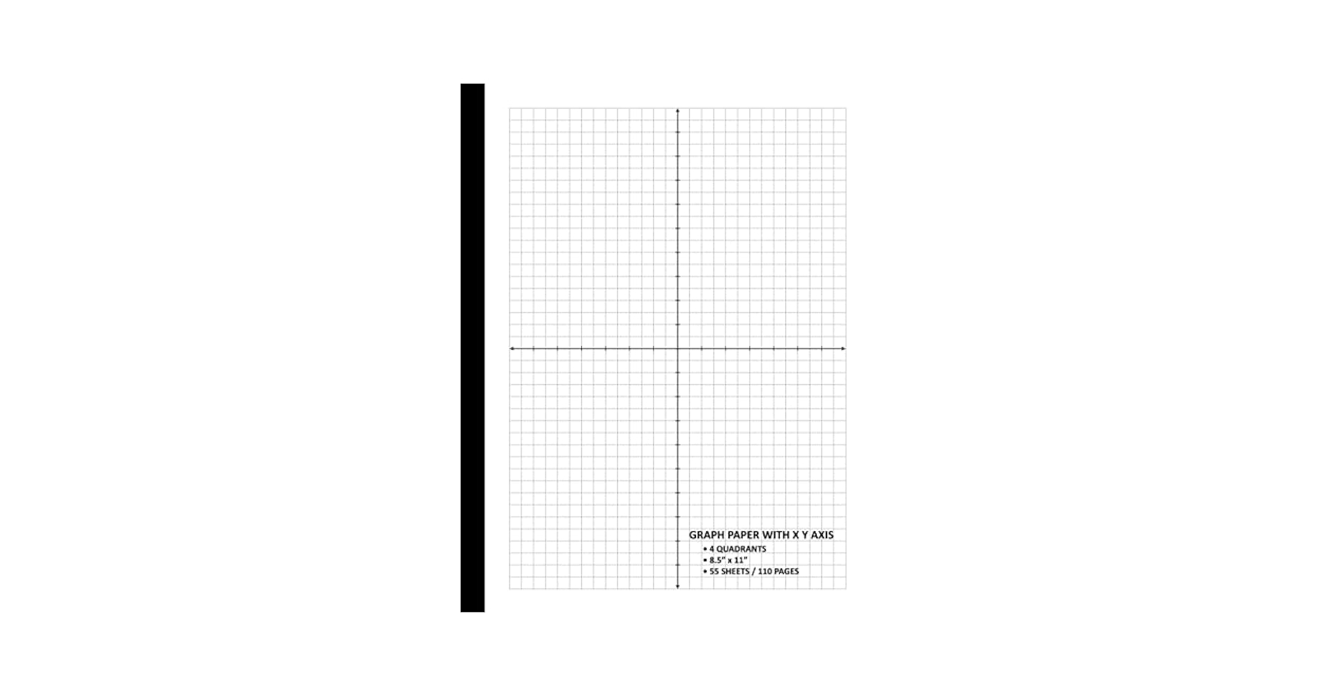 4 Quadrant Graph Paper Printable Geyer Instructional Products Axis Graph Paper 4 Quadrant Grid With 3 16 Squares Accentuated Axes Double Sided Red Lined 500 Sheet Isometric Graph Paper