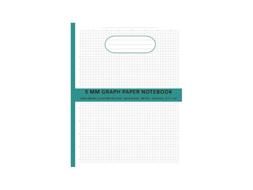 5 MM Graph Paper Notebook 5 Millimetre 5 Centimetre Grid Quad Ruled Metric For College University Math Science Engineers With Number Markers Table Of Contents Grandpa McDonald Books Amazon Books