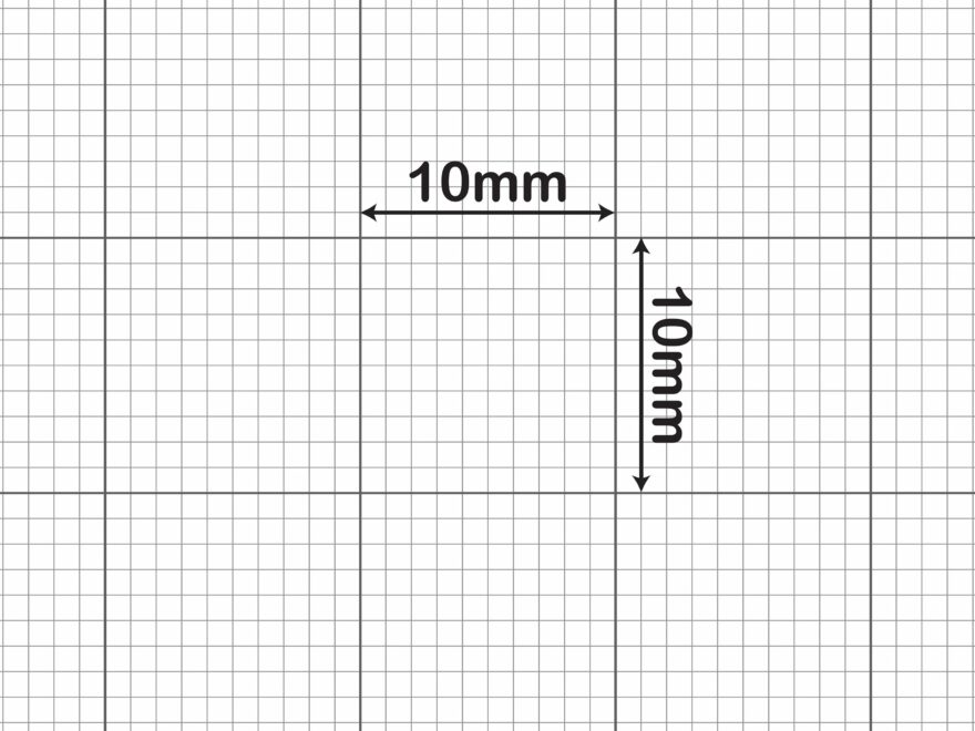 A4 Colored Graph Paper 1mm Grid Soft Lines editable PDF Etsy