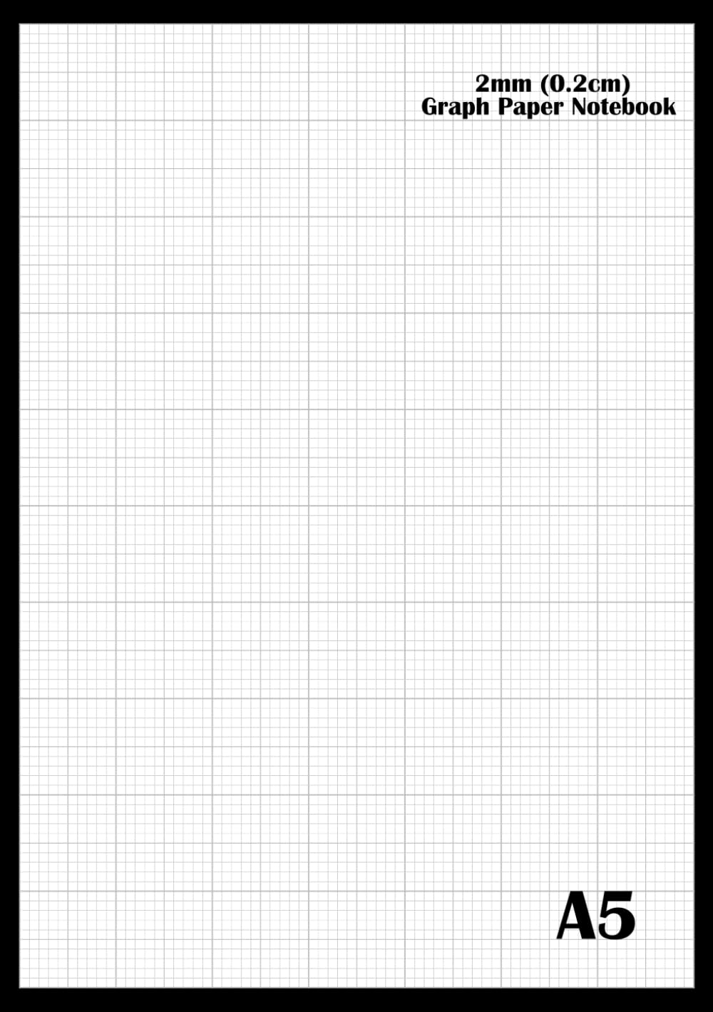 Real Graph Paper 2mm