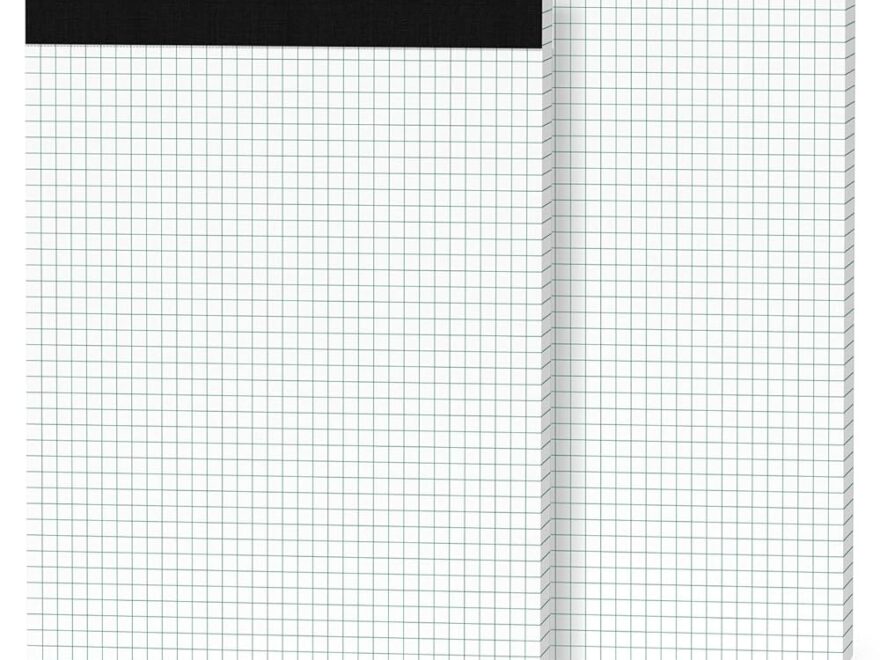 Amazon 2 Pack Graph Paper Pad 8 5 X 11 Quad Ruled Graph Pads 4x4 White Grid Paper Pad Letter Size 8 5 X 11 Inch Micro Perforated Graph Paper Notebook Square Math Paper Writing