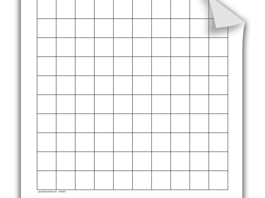 Amazon Geyer Instructional Products 503031 10x10 Squares Static Cling Graph Office Products