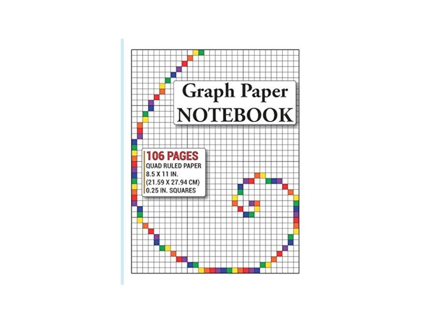 Amazon Graph Paper Notebook Coloring Grid Paper Notebook Quad Ruled 106 Pages Large Letter 8 5 X 11 25 Inch Squares 9781796782189 Zare Mr Gholamreza Books