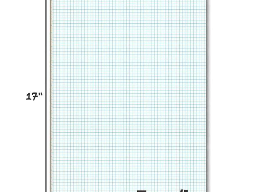 Amazon Mr Pen Large Graph Paper Pads 11 X 17 Inches 22 Sheets 5x5 5 Squares Per Inch Blueprint 11 X 17 Grid Paper Pad Math Notebook Office Products